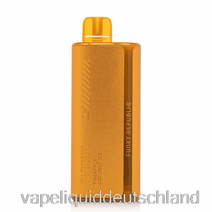 Funky Lands Ti7000 Einweg-Ananas-Kokos-Eis-Vape Deutschland